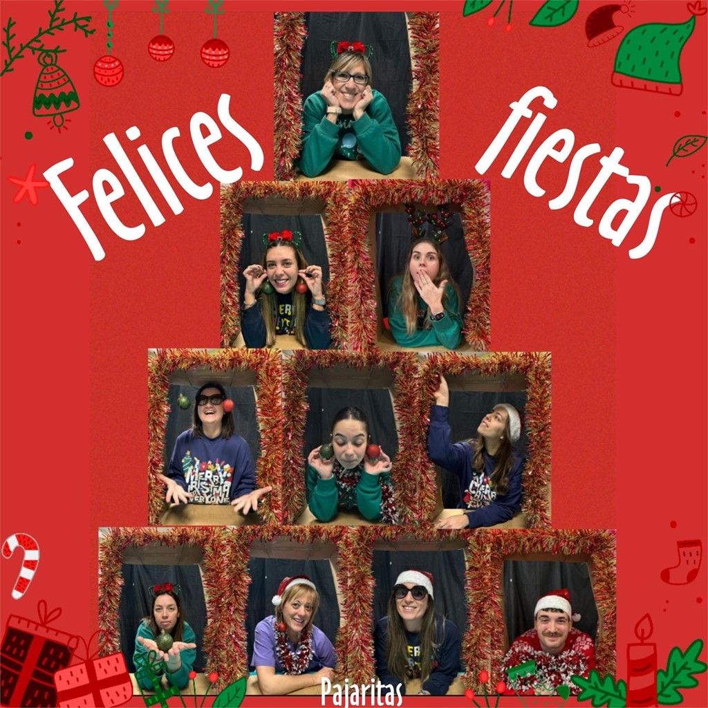 ¡¡¡FELICES FIESTAS DESDE OS PEQUERRECHOS DE PAJARITAS!!!