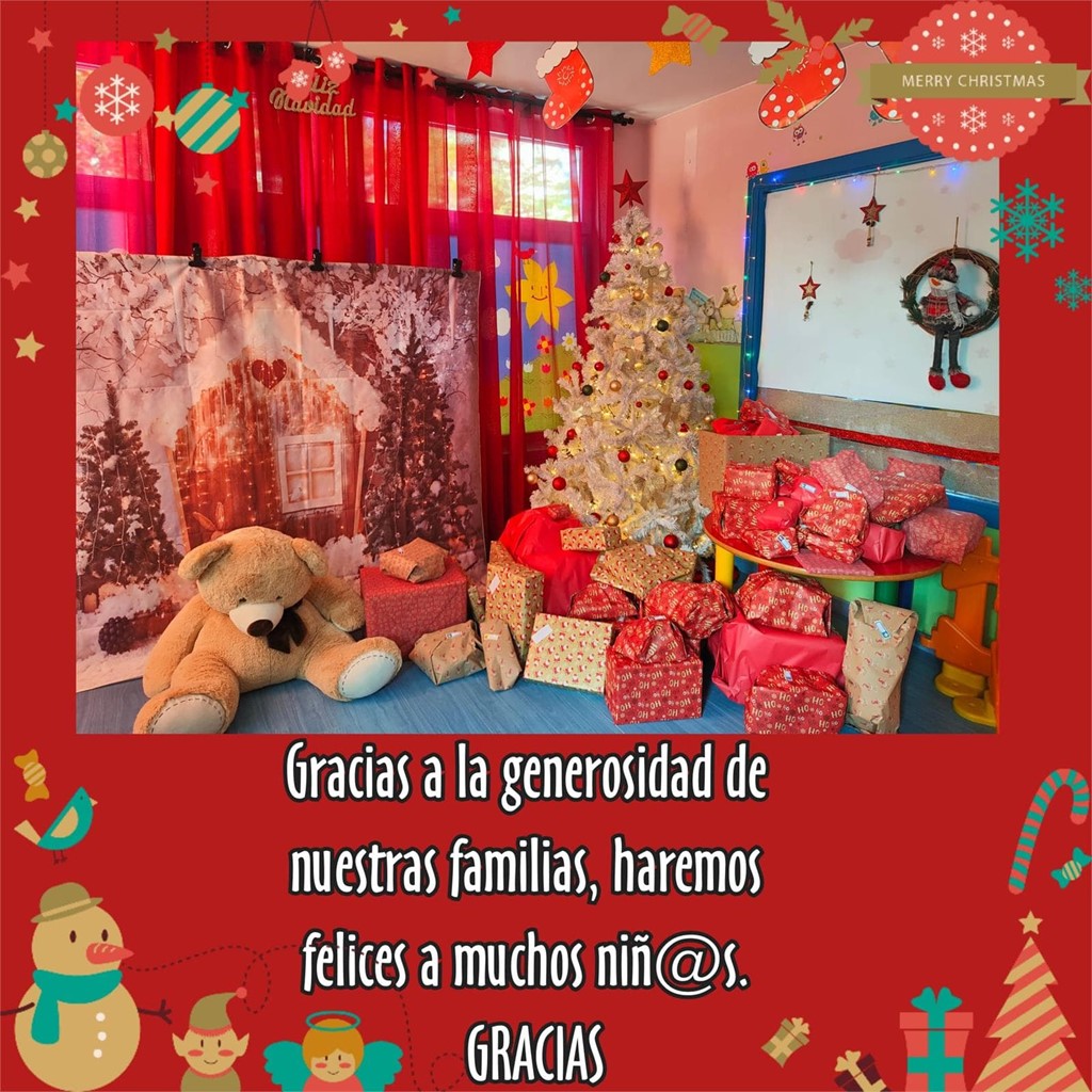 ¡GRACIAS A TODAS LAS FAMILIAS POR VUESTRA COLABORACIÓN!