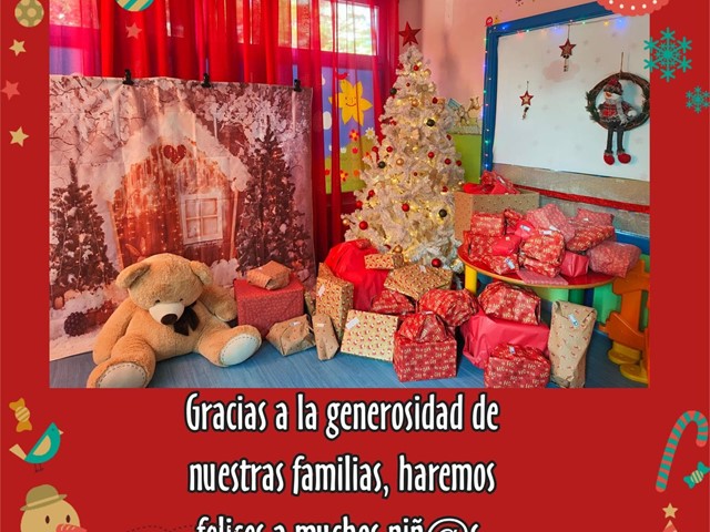 ¡GRACIAS A TODAS LAS FAMILIAS POR VUESTRA COLABORACIÓN!