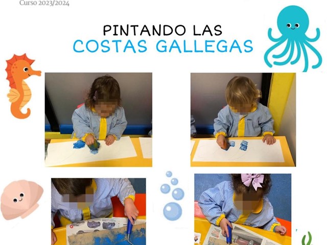 PINTANDO LAS COSTAS GALLEGAS