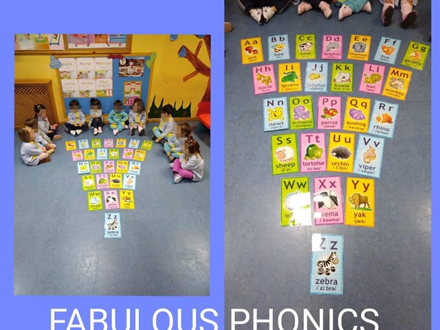 TRABAJAMOS  JOLLY PHONICS