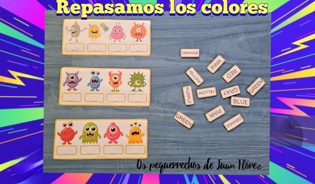 TRABAJAMOS LAS FORMAS Y LOS COLORES